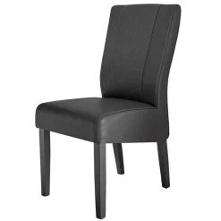 Polsterstühle aus Kunstleder & Massivholz - Artiga (2er Set)