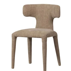 Polsterstühle in Beige Stoff - Eradis (2er Set)