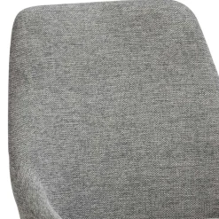 Polsterstühle in Hellgrau & Schwarz - Fabia (2er Set)