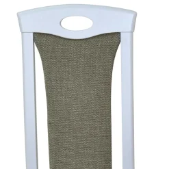 Polsterstuhl in Weiß & Grün - Suena (2er Set)