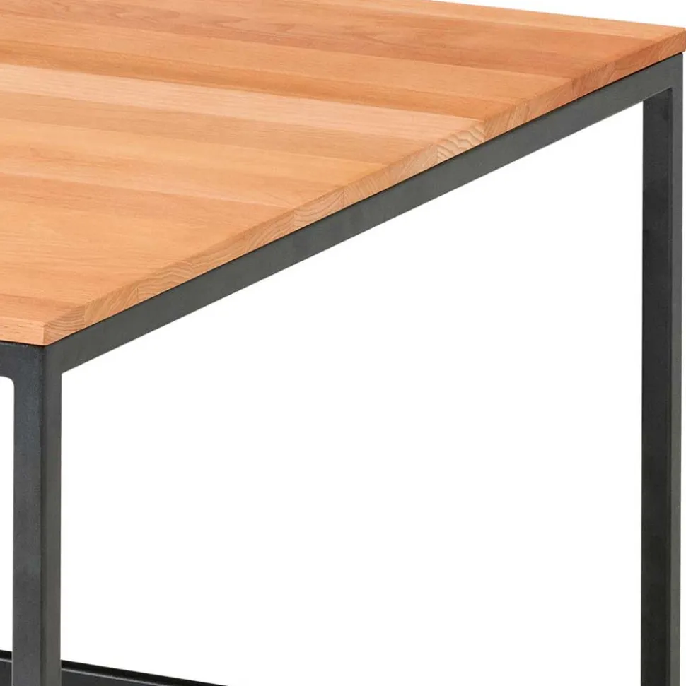 Quadrat Couchtisch aus Kernbuche massiv - Elisabeth