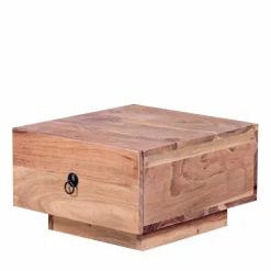 Quadratischer Design Nachttisch Vislan mit Schublade