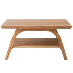 Quadratischer Wohnzimmertisch aus Wildeiche - Fredellia