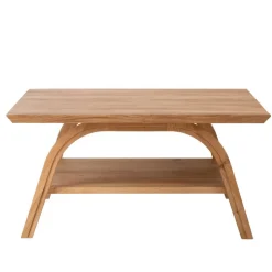 Quadratischer Wohnzimmertisch aus Wildeiche - Fredellia