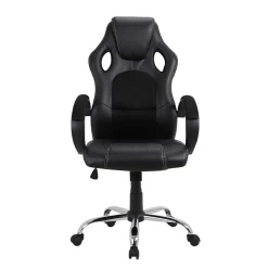 Racing Schreibtischsessel in Schwarz - Luyasa