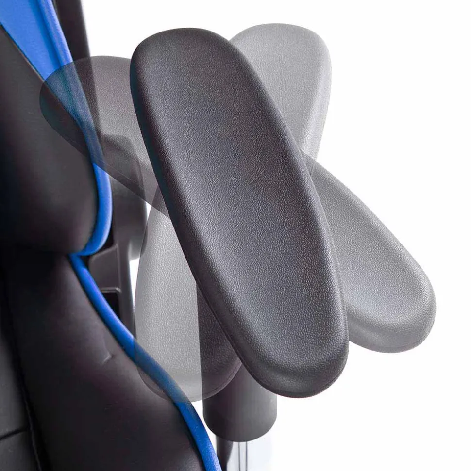 Racing Style Chefsessel mit Armlehnen - Omegon