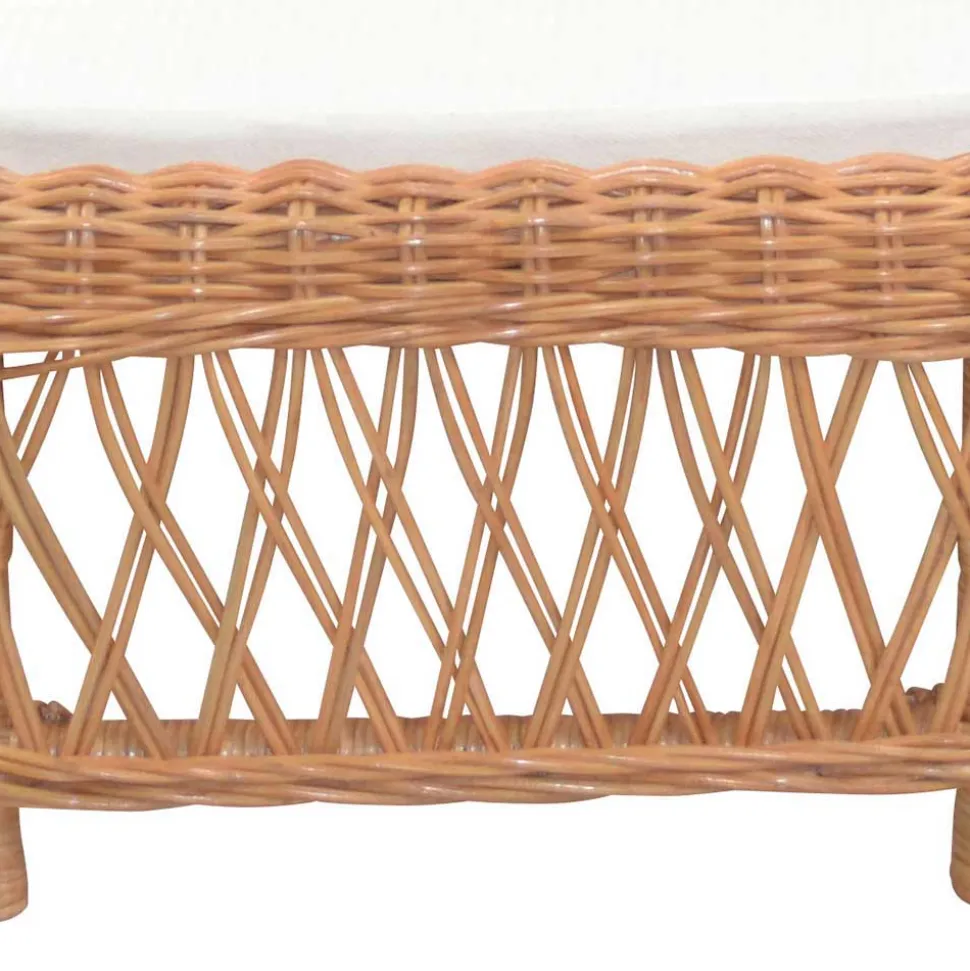 Rattanssessel Hawaii mit ausziehbarem Fußteil