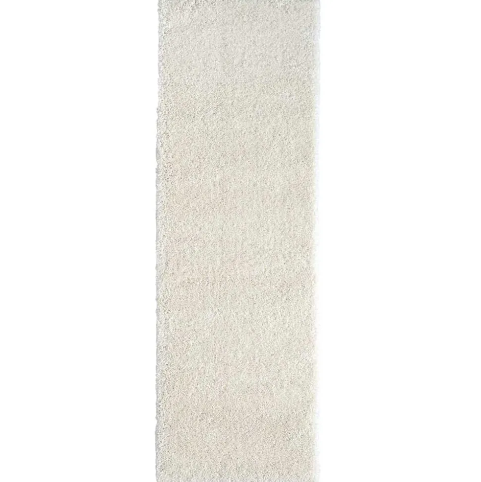 Rechteckiger Teppich Brücke mit Hochflor - Pralina