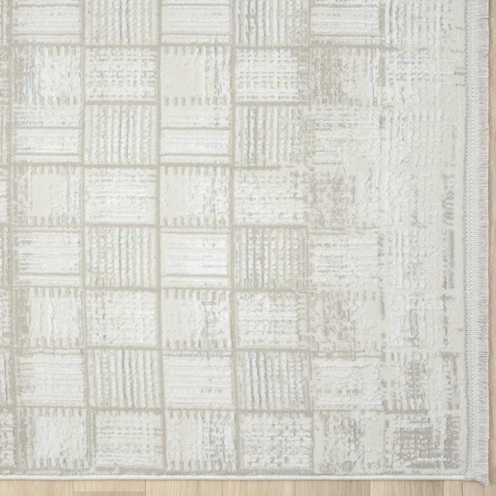 Rechteckiger Teppich mit Kachelmuster - Pahat