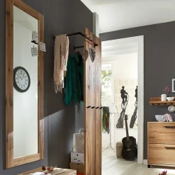 Rechteckiger Wandspiegel mit Holzrahmen - Alsbetas