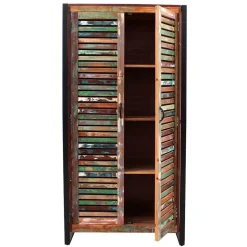 Recyclingholz Flurmöbel im Shabby Chic - Vosbadus (fünfteilig)