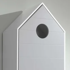 Regal & Schrank in Weiß & Grau - Indefiva (zweiteilig)