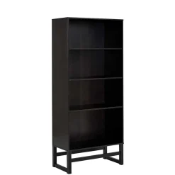 Regal aus Kiefer in Dunkelbraun - Helias