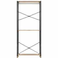 Regal Garderobe mit 2 Stangen & 4 Schubladen - Amigo