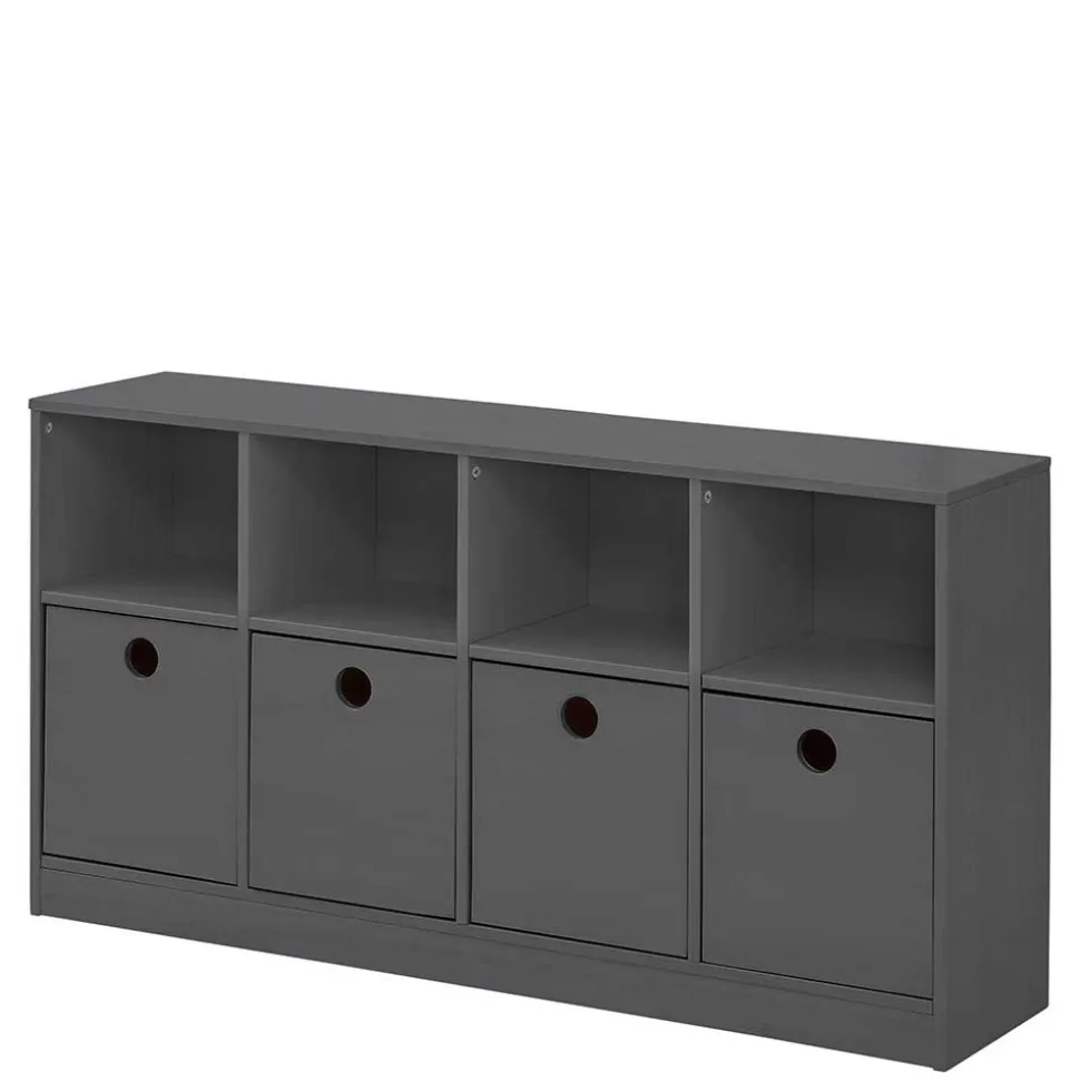 Regal mit 4 Fächern und 4 Boxen - Buleta