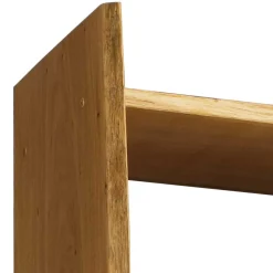 Regal mit Baumkante aus Eiche Massivholz - Avidora