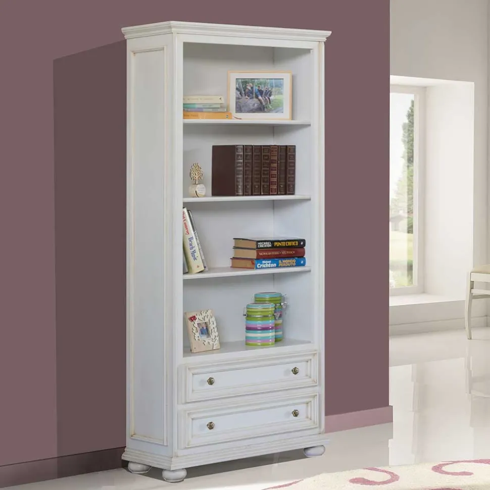 Regal mit zwei Schubladen und fünf Fächern - Vicina