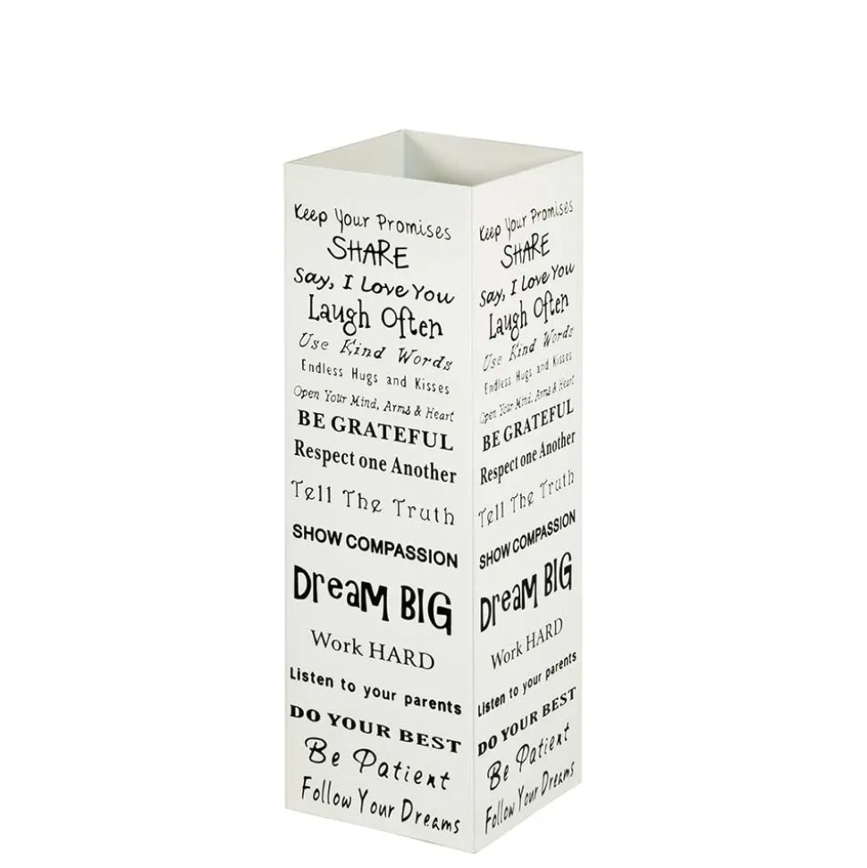 Regenschirmständer Angoro mit Schriftzug