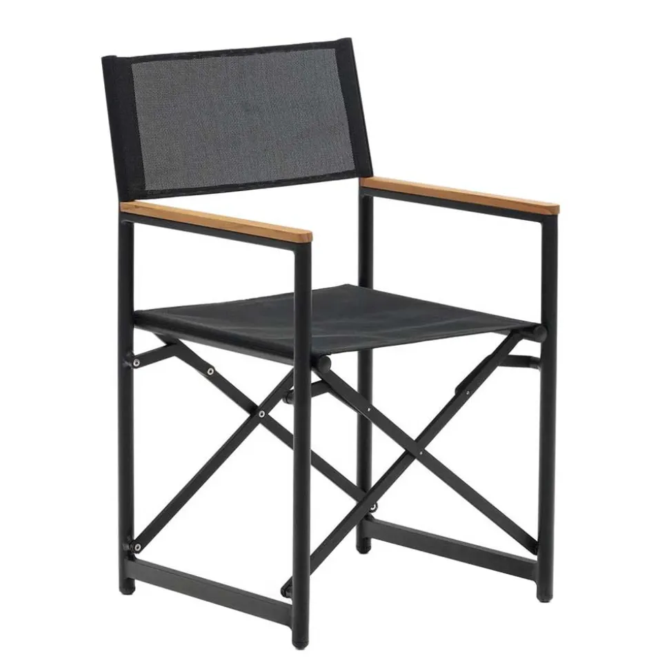 Regie Klappstuhl aus Mesh - Placonia