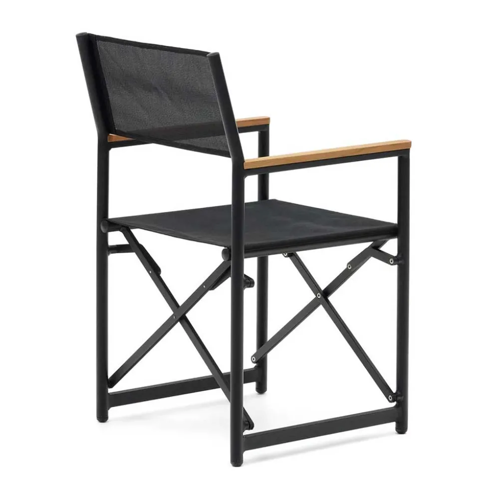 Regie Klappstuhl aus Mesh - Placonia