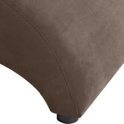 Relaxsessel in Beigegrau und Nussbaum - Kilazu