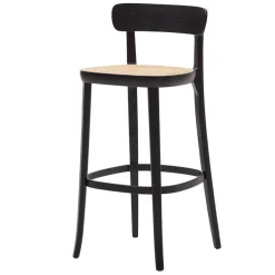 Retro Barstuhl mit Wiener Geflecht Sitz - Pulany (2er Set)