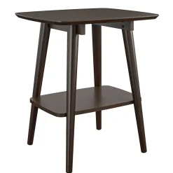 Retro Beistelltisch in Walnuss Optik - Despelin