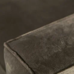 Retro Samt Sofa in Dunkelgrün Italiano mit 280cm