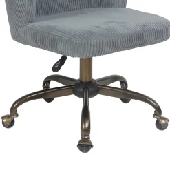 Retro Schreibtischstuhl in Grau - Tropica