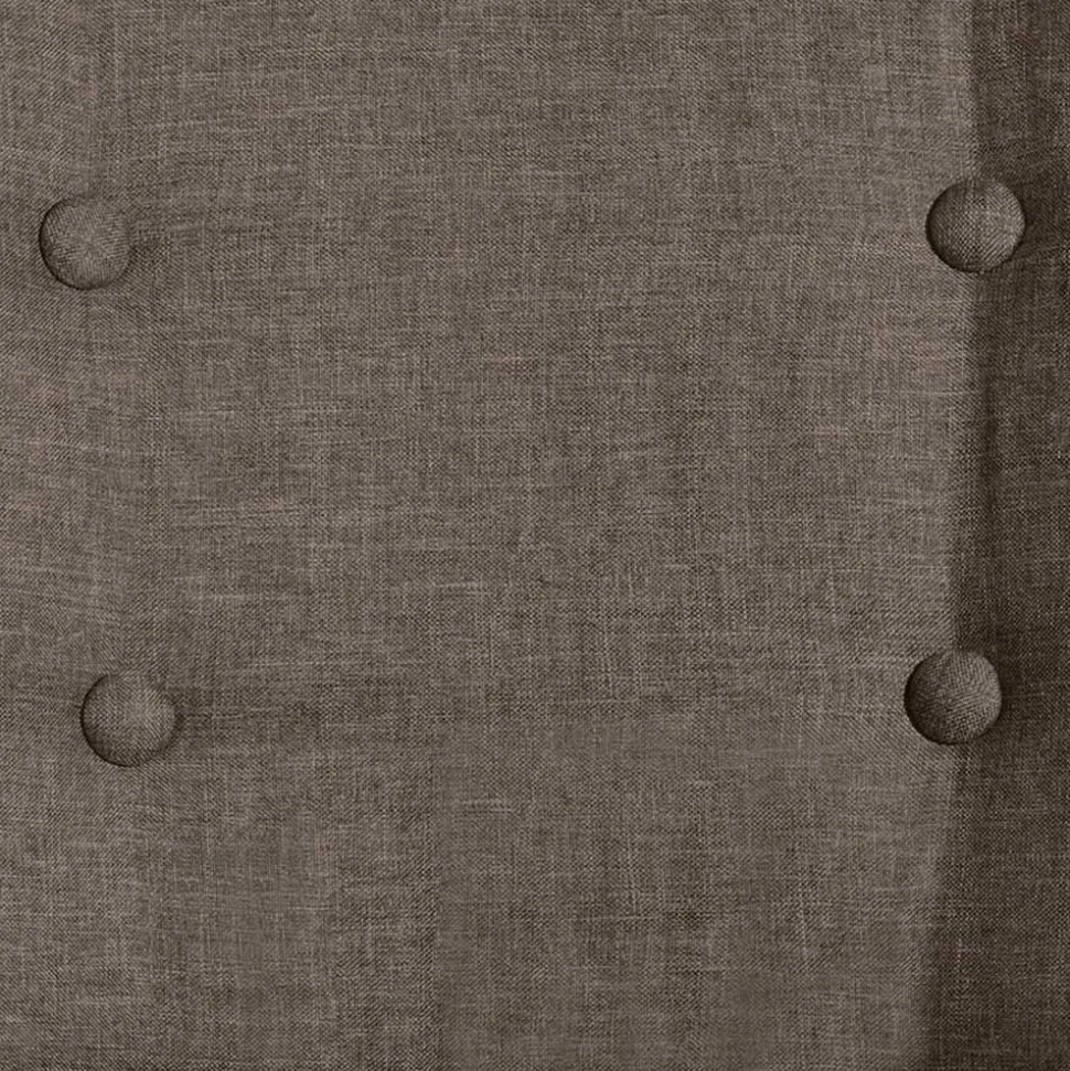 Retro Sessel in Beigegrau Stoff - Florida