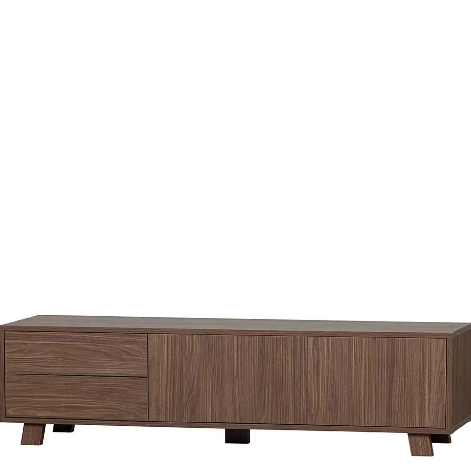 Retrodesign TV Board in Walnuss - Acaso