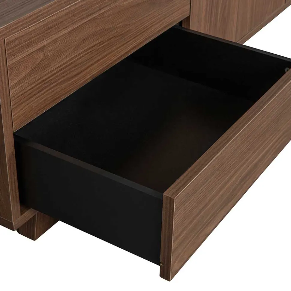 Retrodesign TV Board in Walnuss - Acaso