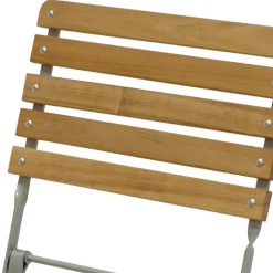 Robinie Klappstuhl mit Stahlgestell - Malka