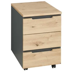 Rollcontainer mit drei Soft Close Schubladen - Kuetra