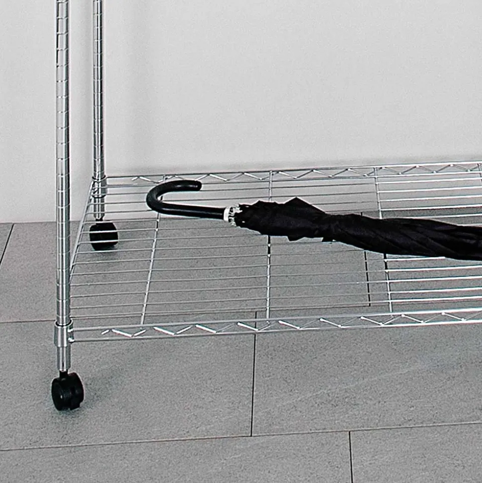 Rollgarderobe Raffinato aus Stahl