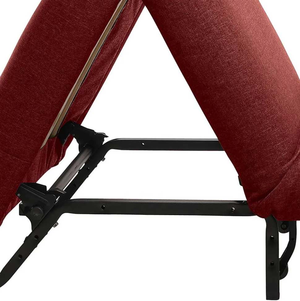 Roter Schlafsessel ohne Armlehnen - Mysore