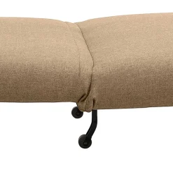 Ruhesessel in Beige Stoff - Ofreda