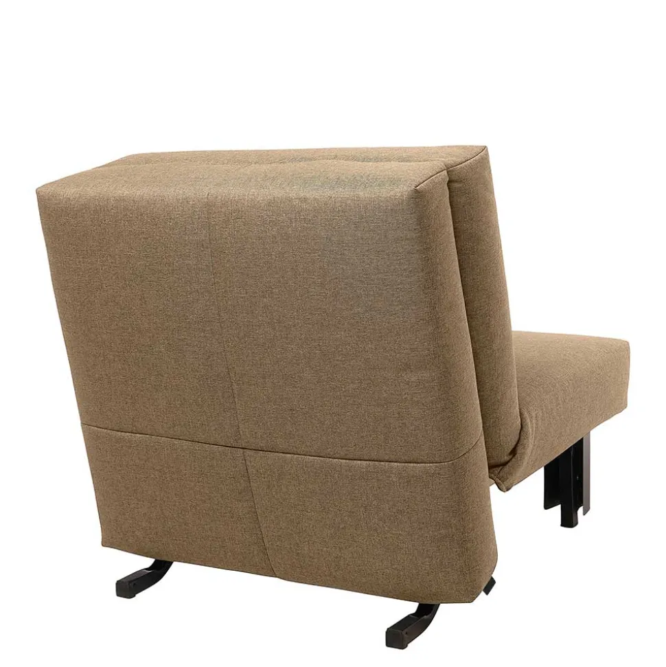 Ruhesessel in Beige Stoff - Ofreda