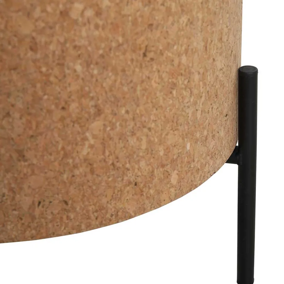 Runde Beistelltische mit Stauraum - Abellesa (zweiteilig)