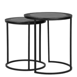 Runde Beistelltische 2-Satz - Louisonna (zweiteilig)