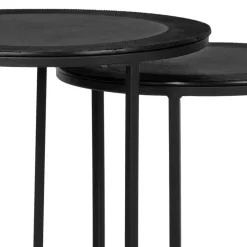 Runde Beistelltische 2-Satz - Louisonna (zweiteilig)