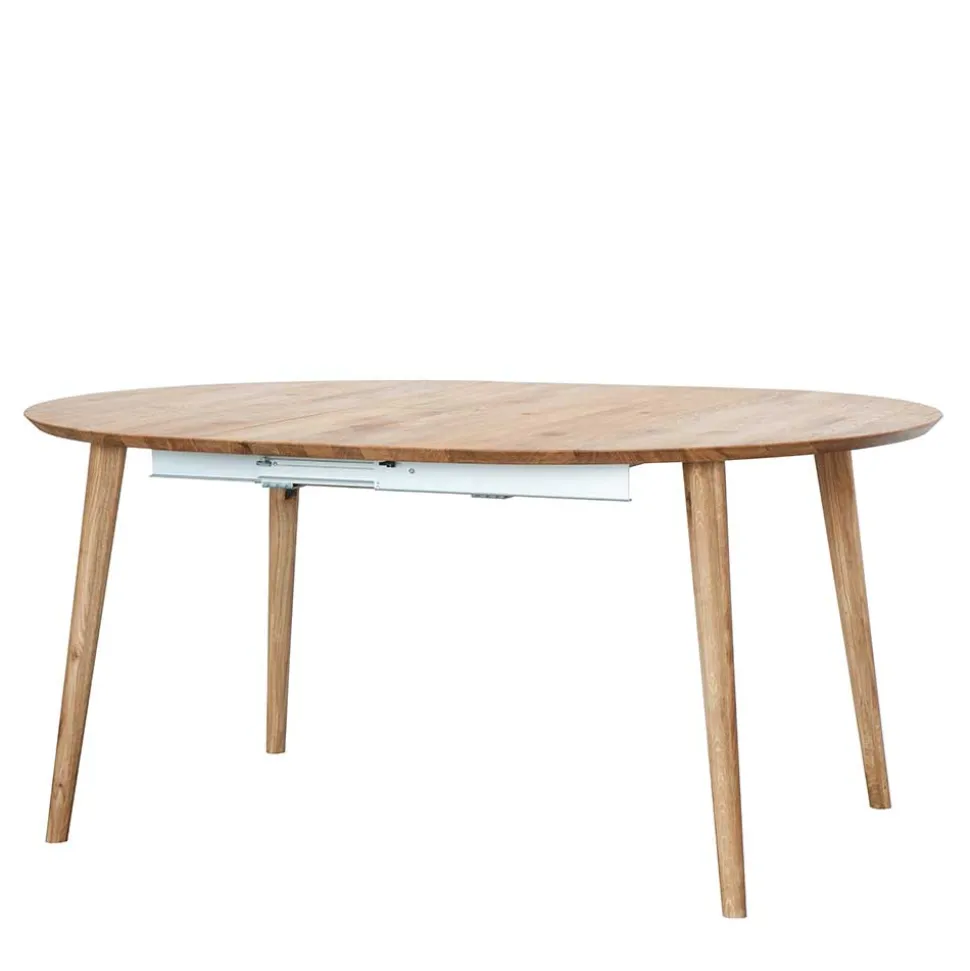 Runder Ausziehtisch aus Wildeiche - Venice