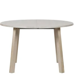 Runder Ausziehtisch in Eiche Bianco - Guern