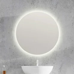 Runder Badezimmerspiegel mit Beleuchtung LED - Valva