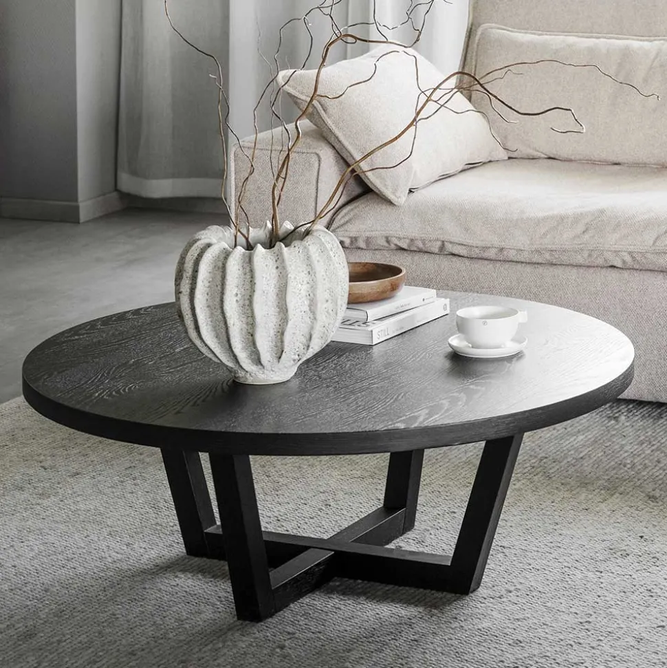 Runder Couchtisch mit Durchmesser 110 cm - Cantabry