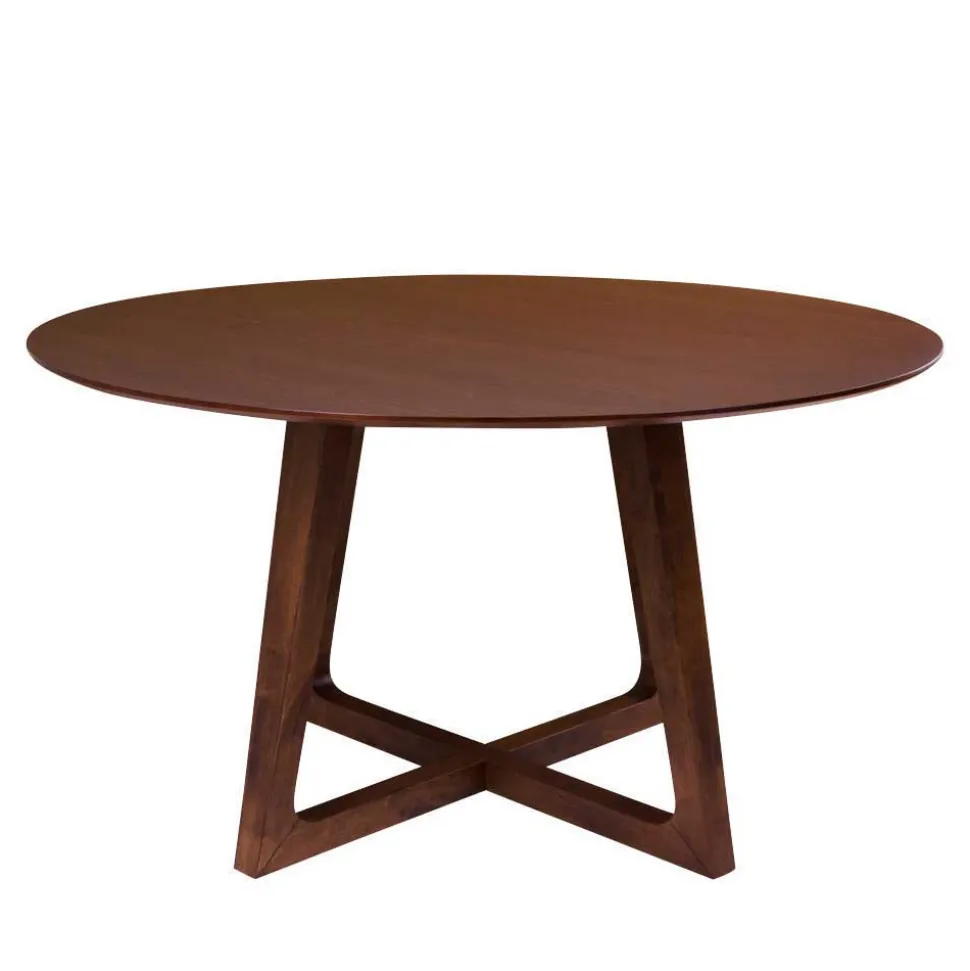 Runder Designtisch & 4 Stühle - Annescu (fünfteilig)