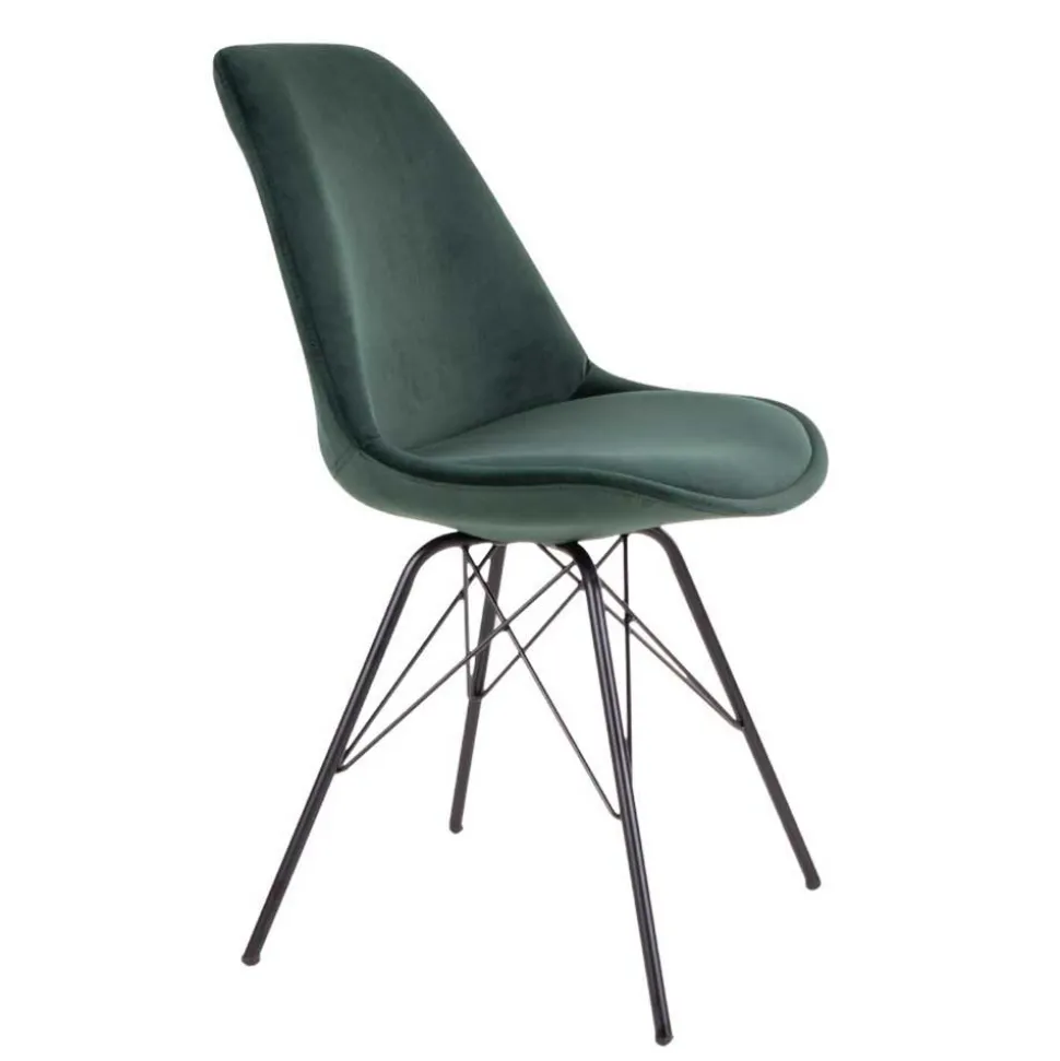 Runder Esstisch & 4 Stühle - Annescu II (fünfteilig)