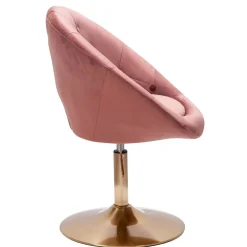 Runder Polstersessel drehbar & höhenverstellbar - Maestoso