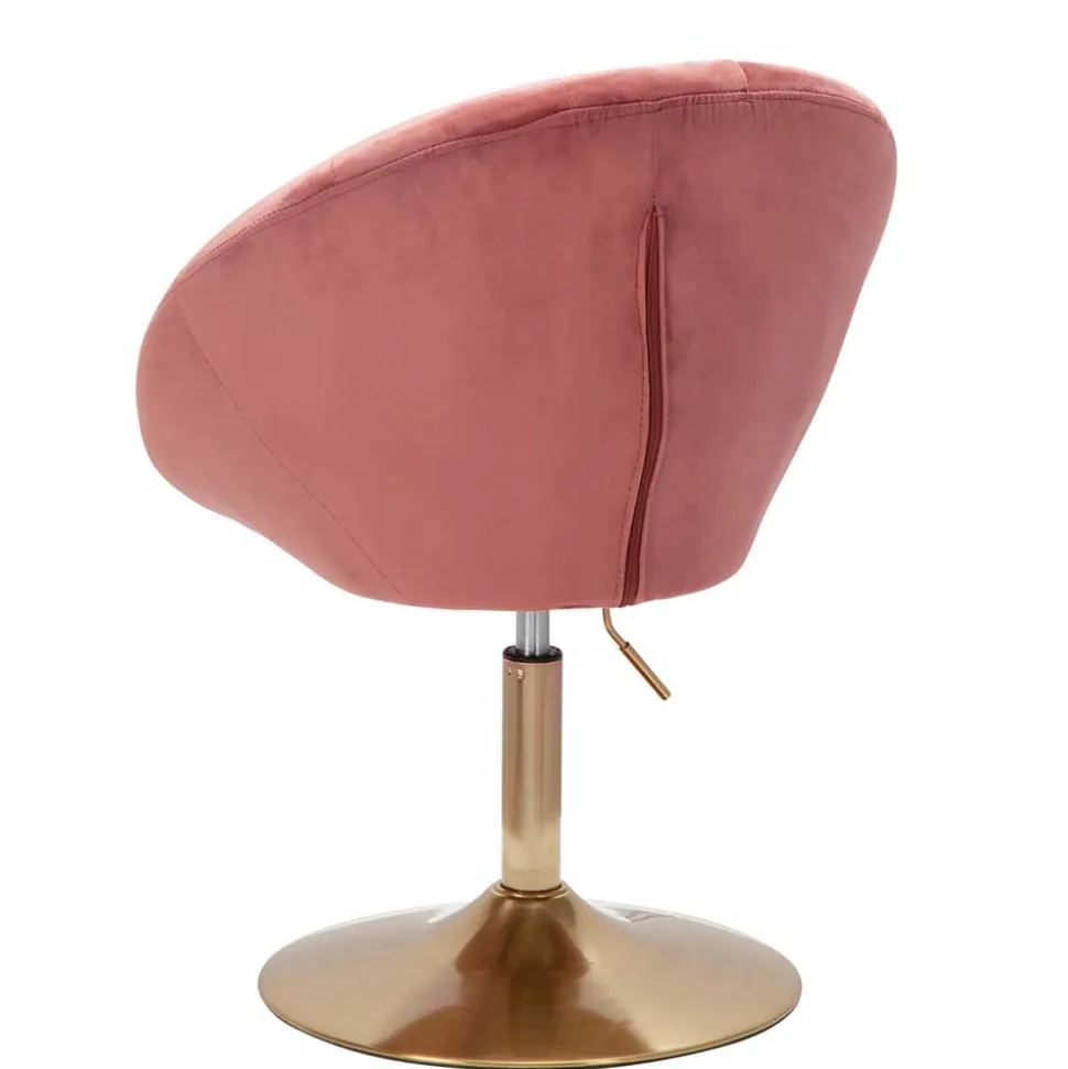 Runder Polstersessel drehbar & höhenverstellbar - Maestoso