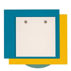 Runder Spiegel & rechteckiges Glas - Howland